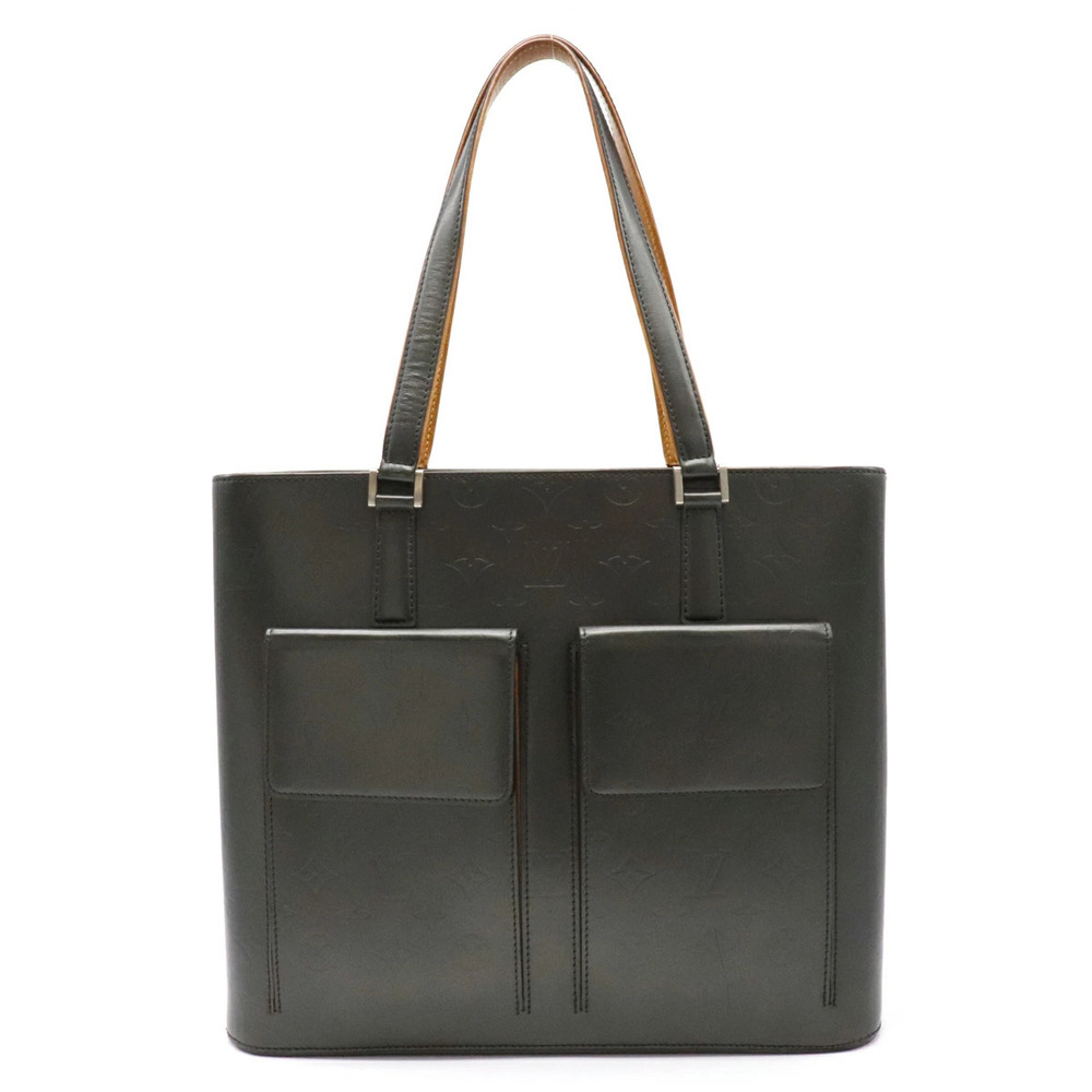 Louis Vuitton Monogram Matte Wilwood Tote Bag Shoulder Noir Black